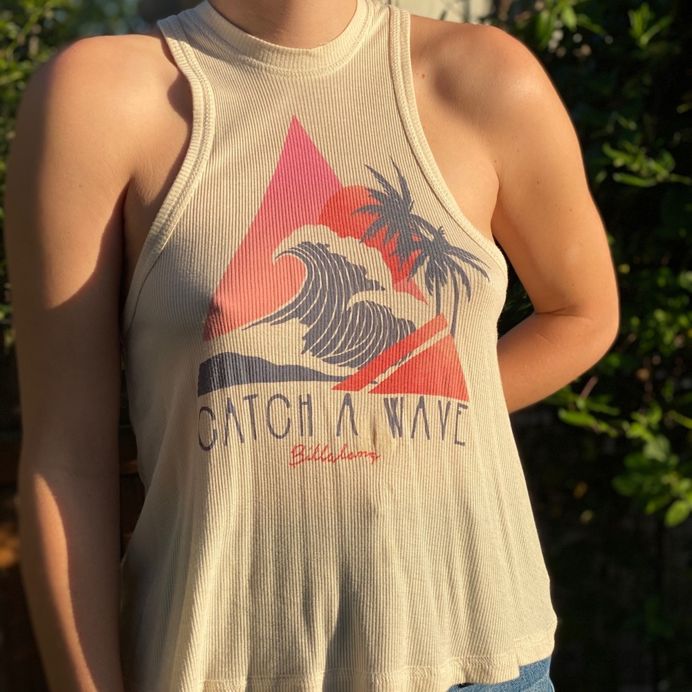 billabong razerback top size XS